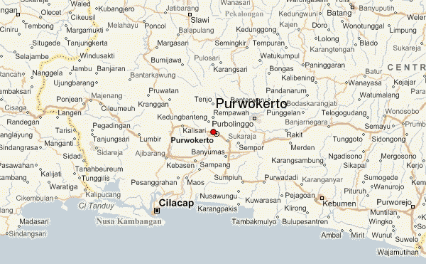 Purwokerto, ibukota Kabupaten Banyumas