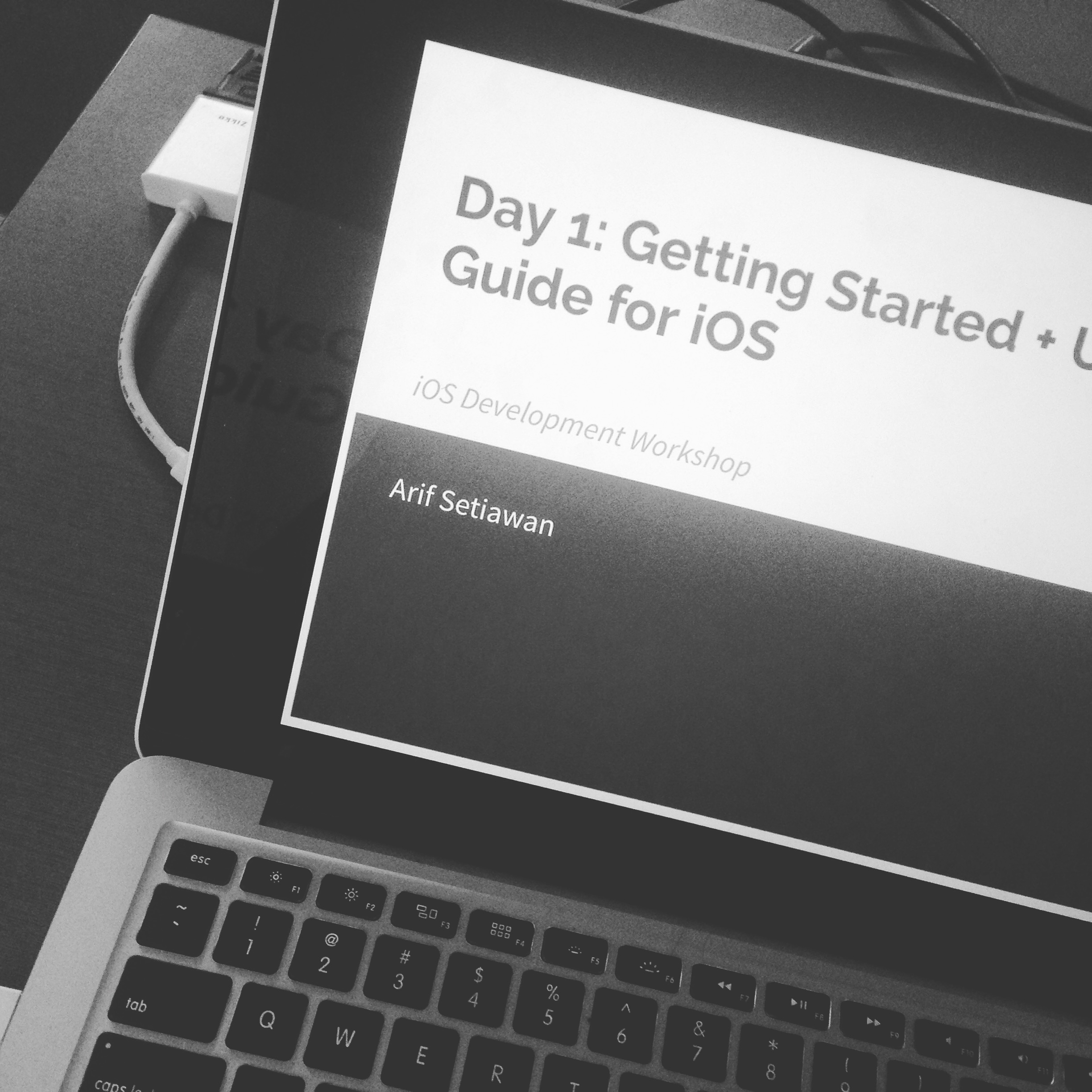 iOS Development Workshop for Beginner