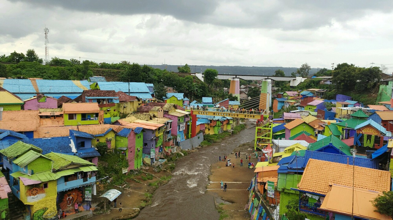  Kampung  Warna  Warni  Jodipan Malang   Arif Setiawan