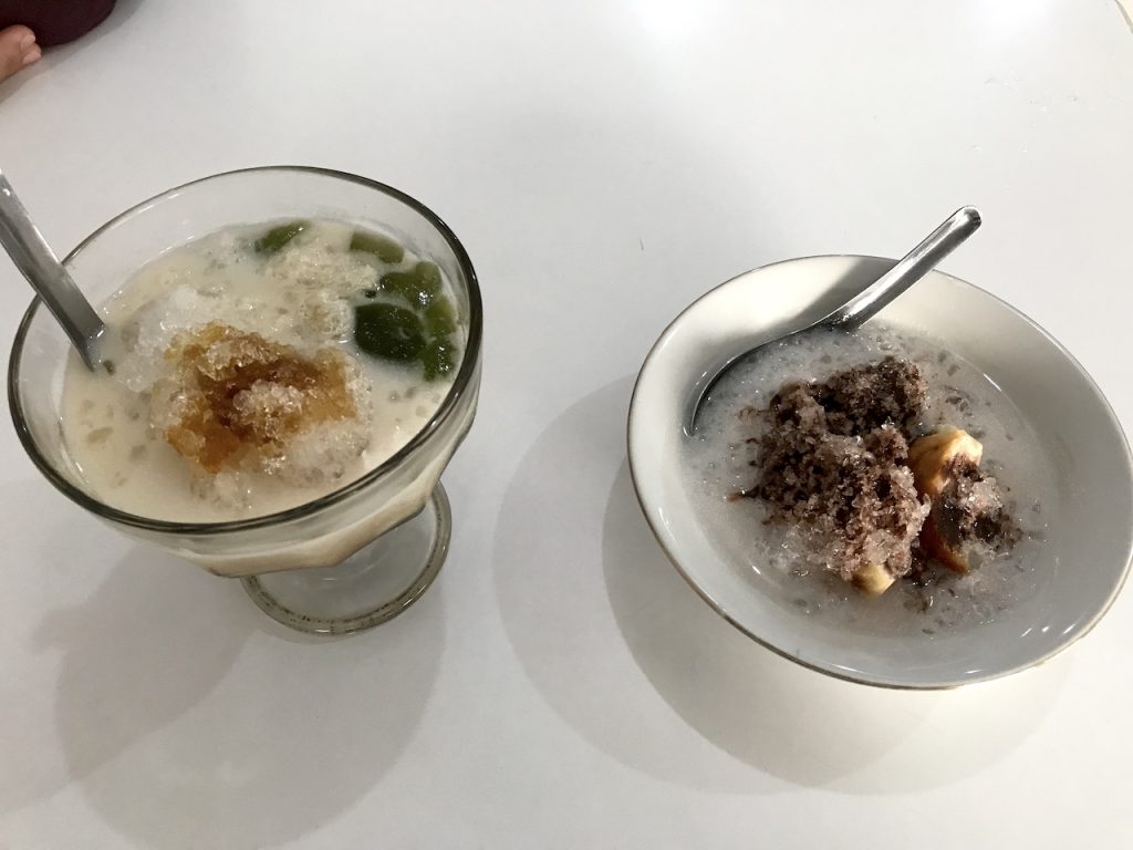 Es Cincau dan Es Durian