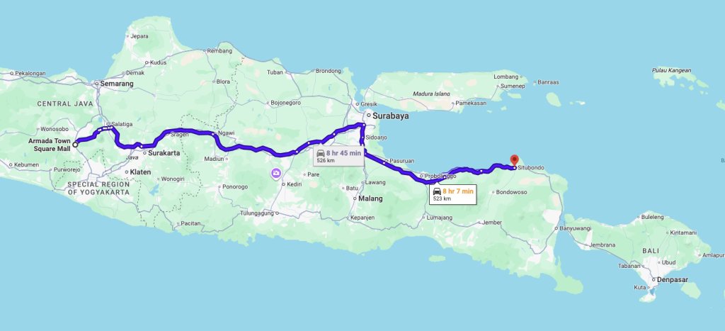 Road Trip Magelang - Situbondo