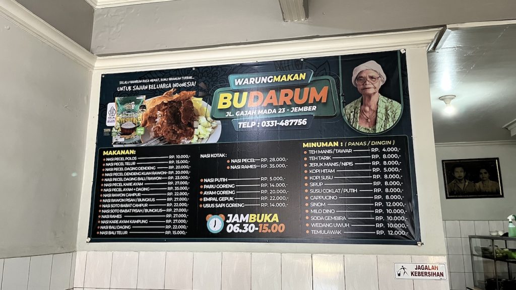Menu Warung Bu Darum