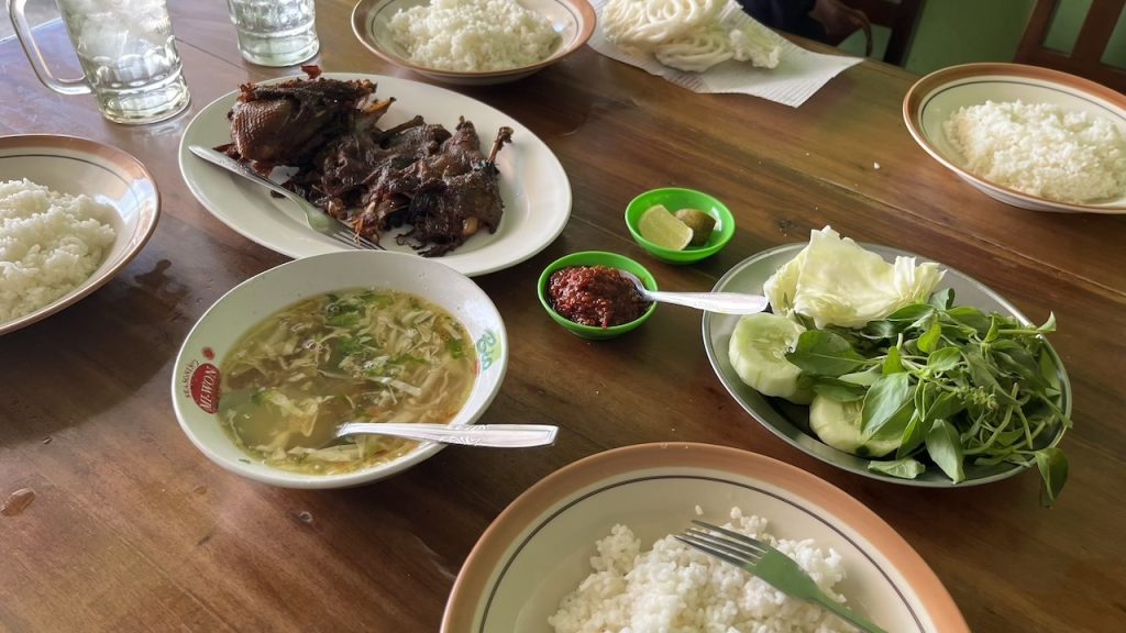 Bebek Goreng + Soto Bebek